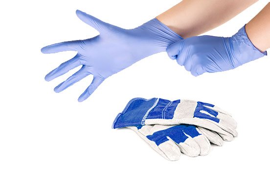Neurodermitis-Tipp-Handschuhe
